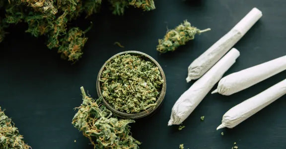 caught with weed charges uk