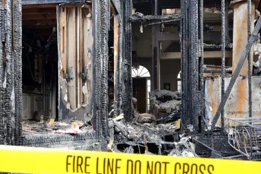 Fire Line Do Not Cross