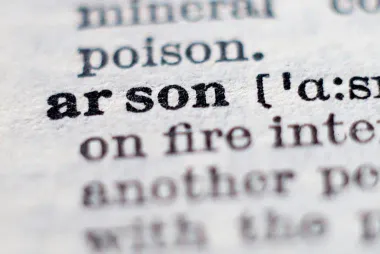 What Is Arson With Recklessness to Endanger Life?